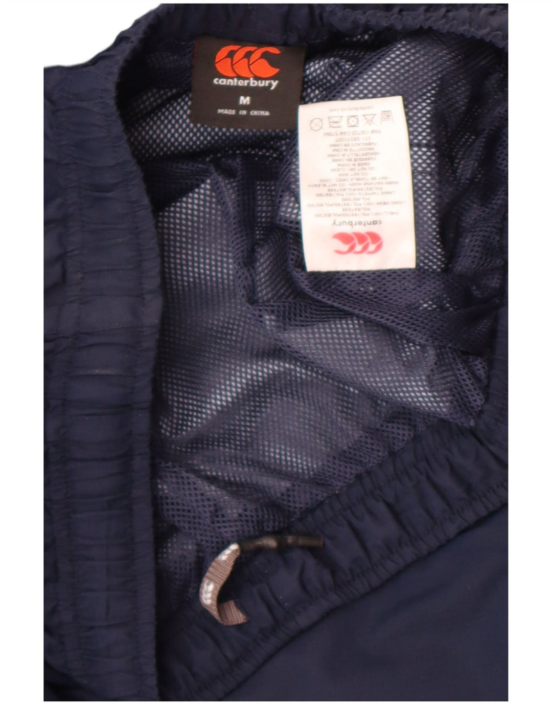 Pantaloni impermeabili da uomo Canterbury poliestere medio blu navy