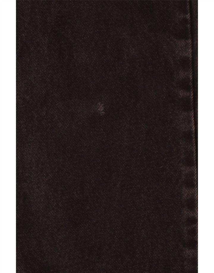 Jeans dritti da uomo WRANGLER W29 L27 cotone nero