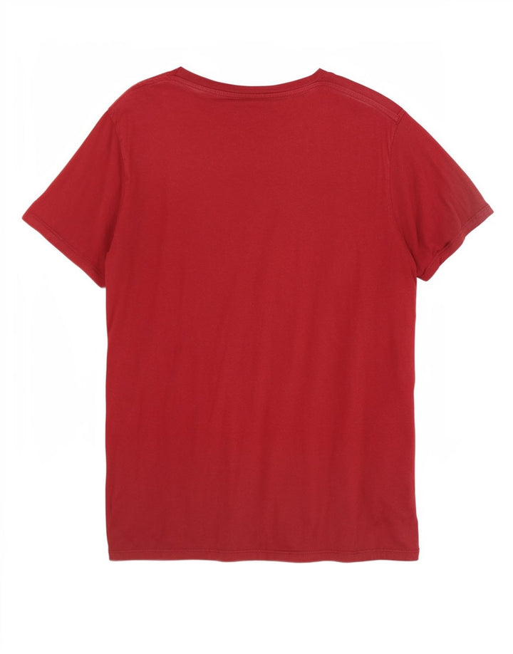 T-shirt grafica da uomo Levi's Top grande in cotone rosso