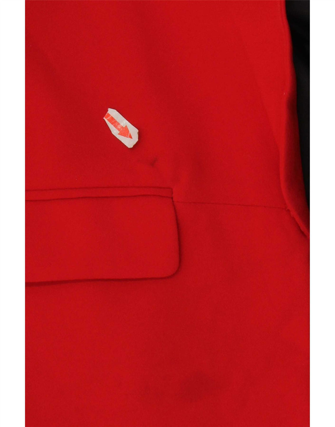 Giacca blazer da donna Zara UK 14 classica in poliestere rosso medio