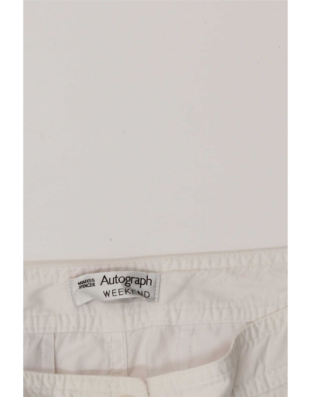 Pantaloni Capri Autograph da donna Marks & Spencer W30 L20 bianchi