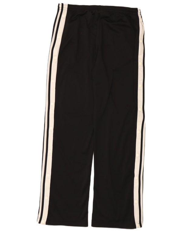 Pantaloni da tuta da uomo Adidas UK 42/44 Large Nero Poliestere