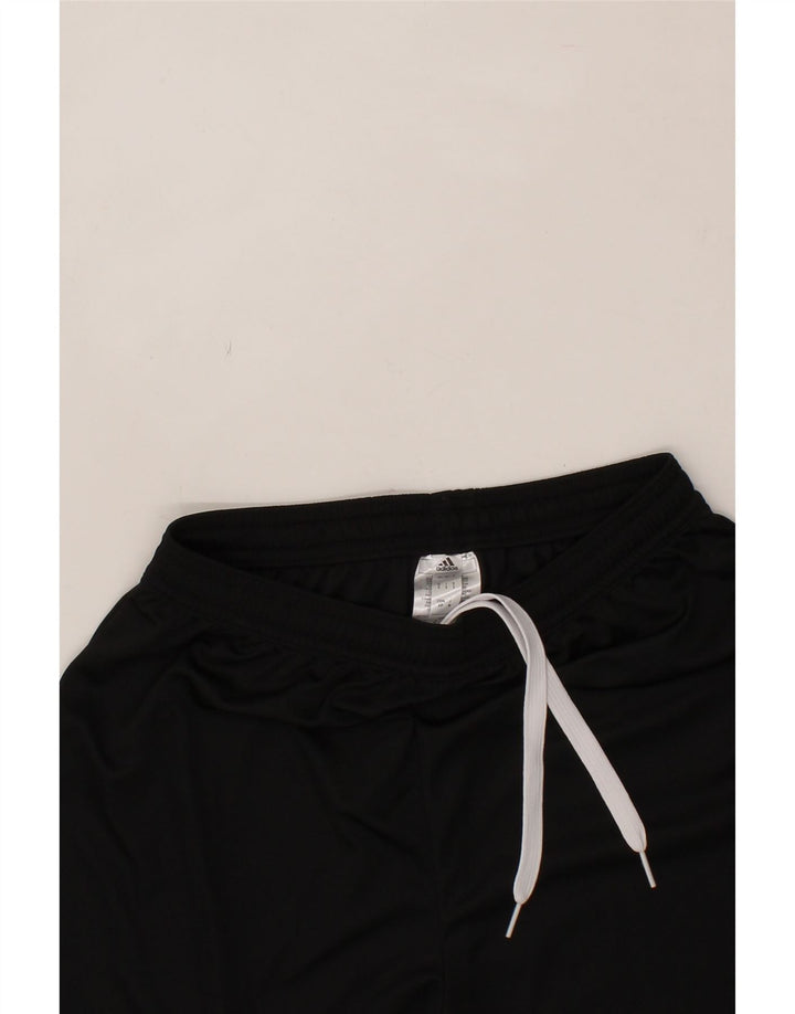 ADIDAS Mens Aeroready Sport Shorts Small Black Polyester Vintage Adidas and Second-Hand Adidas from Messina Hembry 