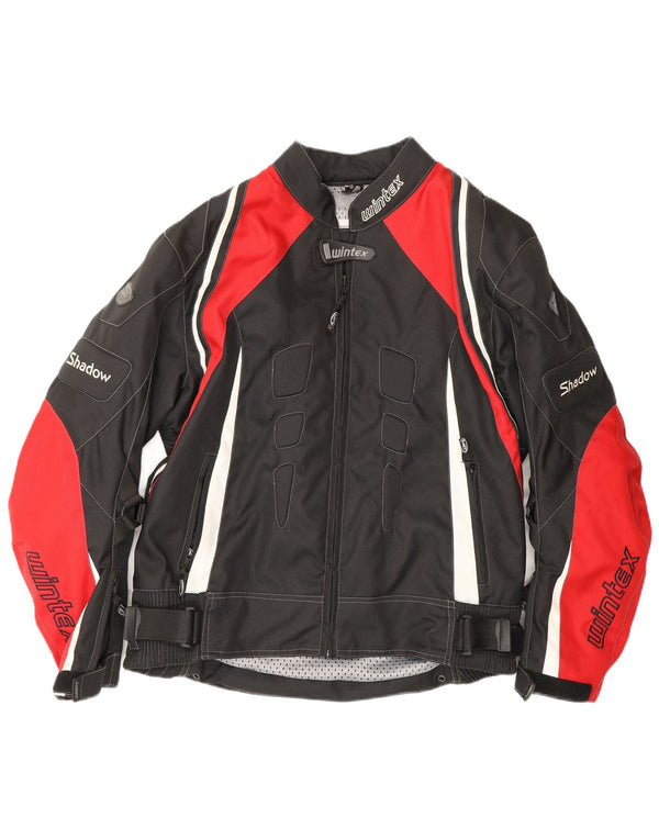 Giacca Wintex Motorstyle Graphic Racer da uomo UK 38 Medium Black Colourblock