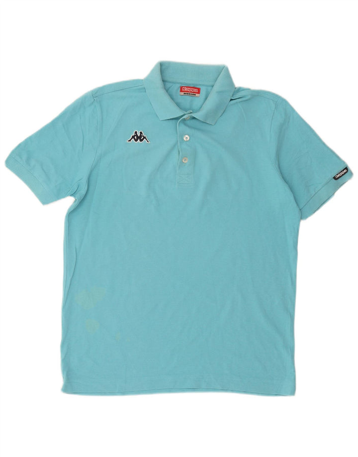 Polo Kappa da uomo blu medio