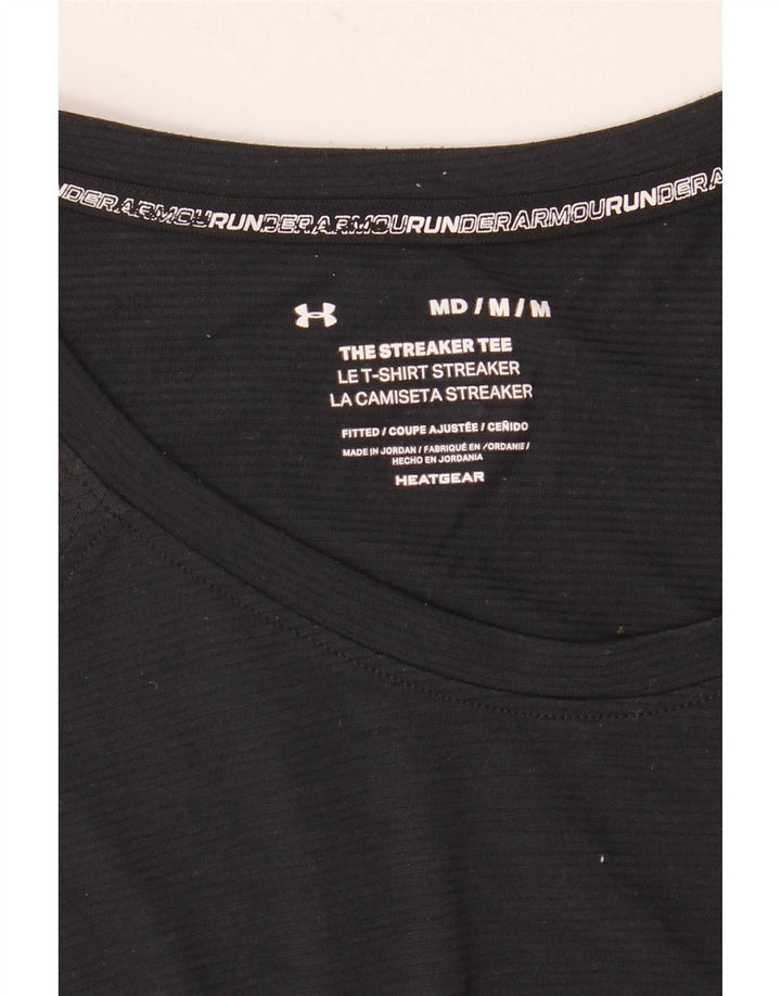 Maglietta Uomo Under Armour Heat Gear Taglia Media Nera