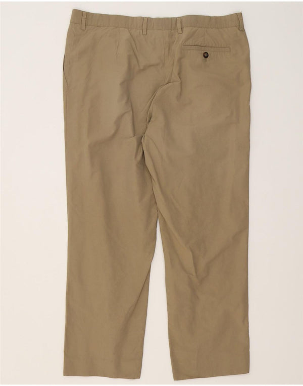 Pantaloni da completo da uomo Burberry IT 50 Large W36 L27 Cotone Beige