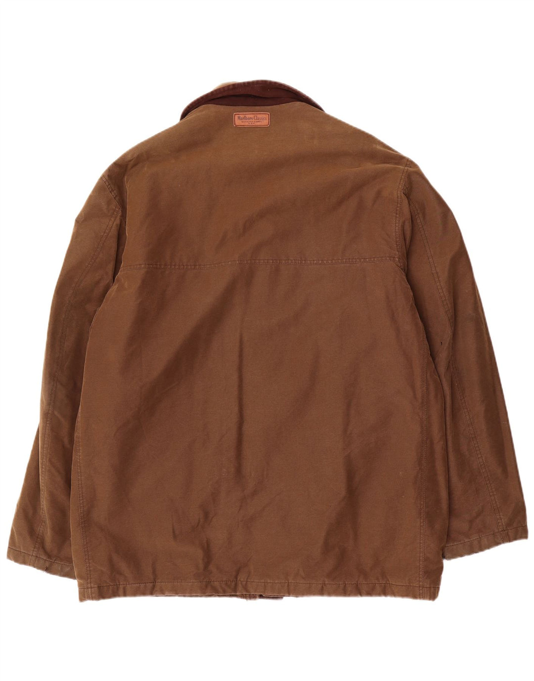 Giacca utilitaria da uomo Marlboro Classics UK 44 2XL Cotone marrone