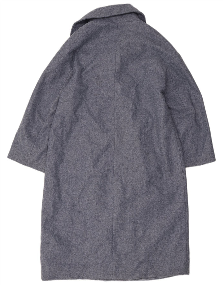 Cappotto doppiopetto da donna Zara UK 10 piccolo poliestere blu