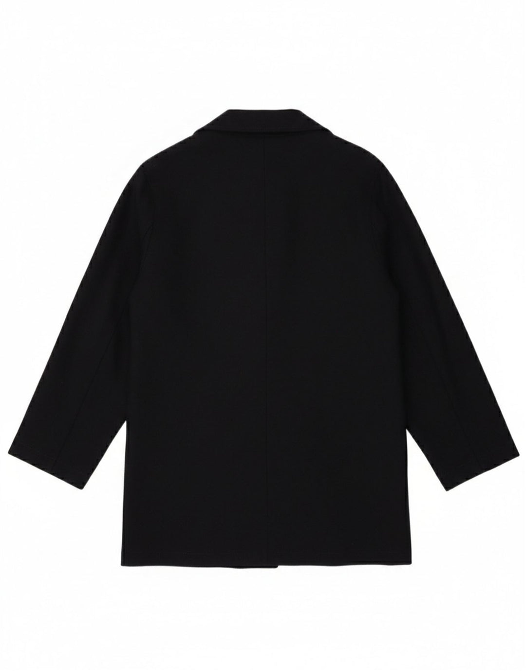 Giacca blazer a 2 bottoni da donna Laura Ashley UK 10 piccola in lana blu navy