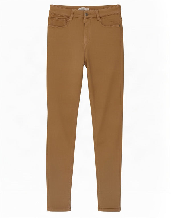 Pantaloni casual skinny da donna Zara EU 38 Small W28 L29 Beige