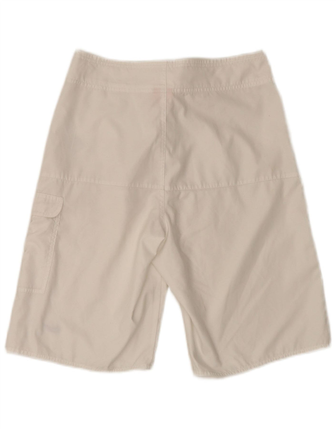 Pantaloncini da bagno Nike da uomo piccoli in poliestere bianco