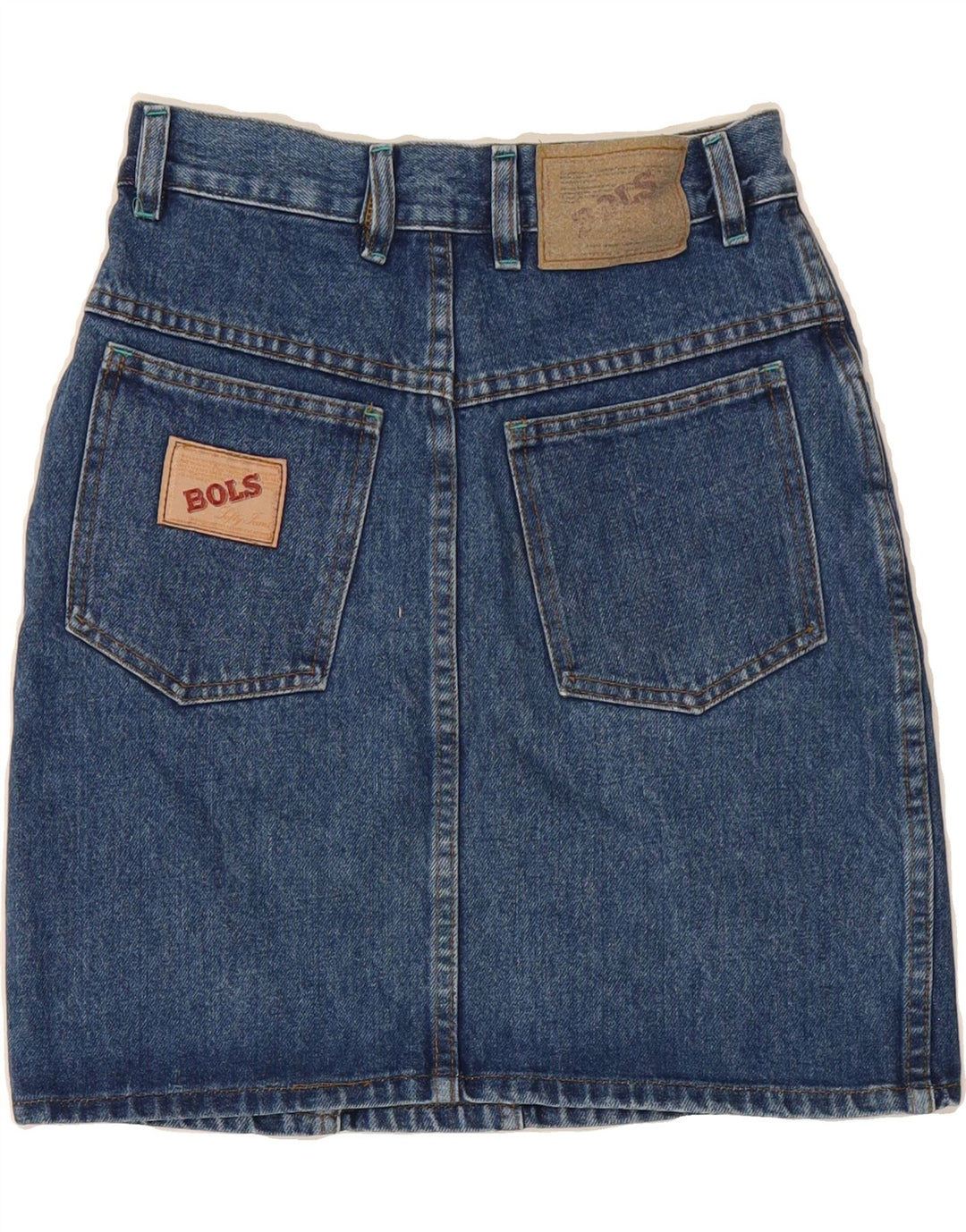 VINTAGE Womens Denim Skirt W26 Small Blue Vintage Vintage and Second-Hand Vintage from Messina Hembry 