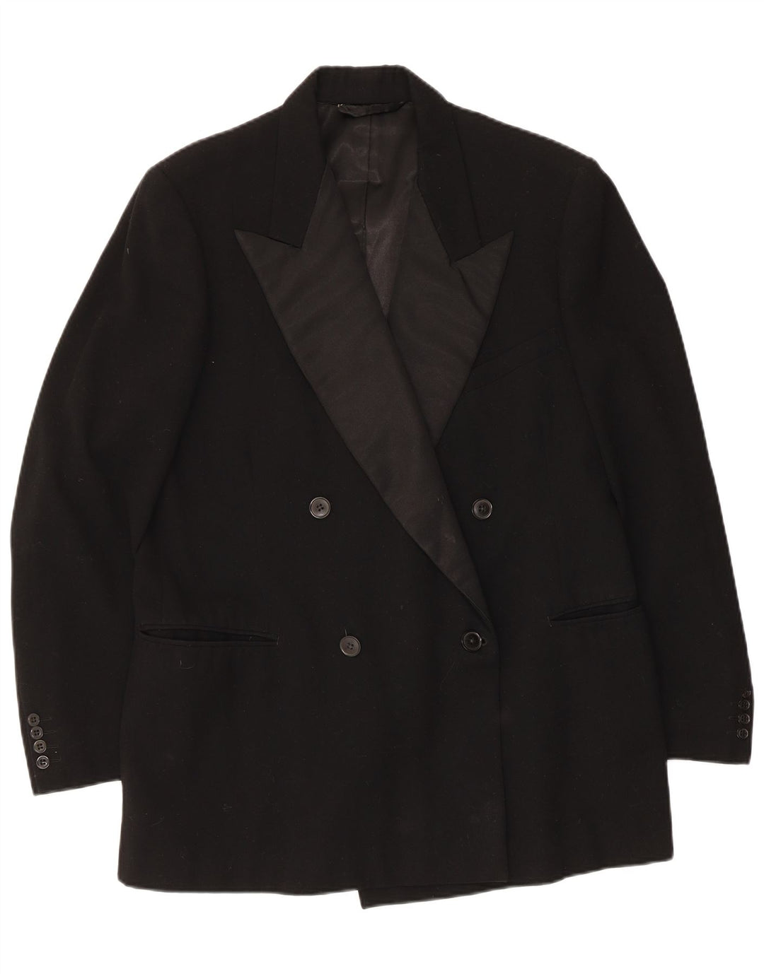 Giacca blazer oversize doppio petto da donna Burton UK 6 XS nera
