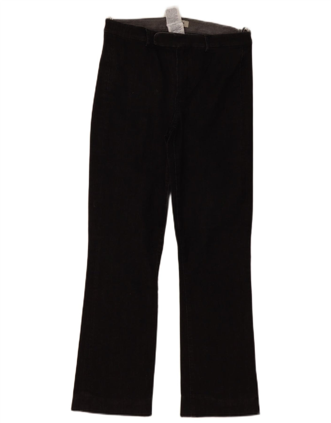 MAX MARA Jeans Bootcut da donna UK 10 Small W28 L28 Cotone grigio