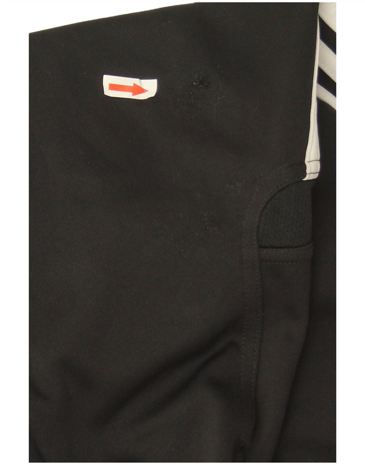 Pantaloni da tuta da uomo Adidas UK 38/40 Medium Nero Poliestere