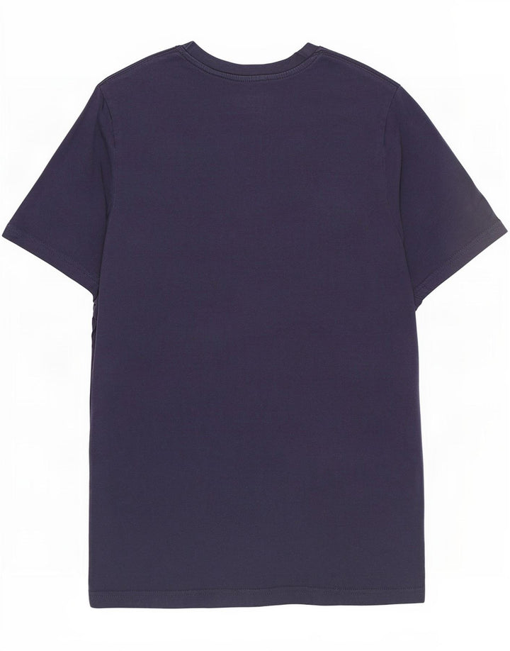 T-shirt uomo Kappa Top medio blu navy in cotone