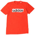 T-shirt grafica da uomo ADIDAS Top piccola rossa in cotone