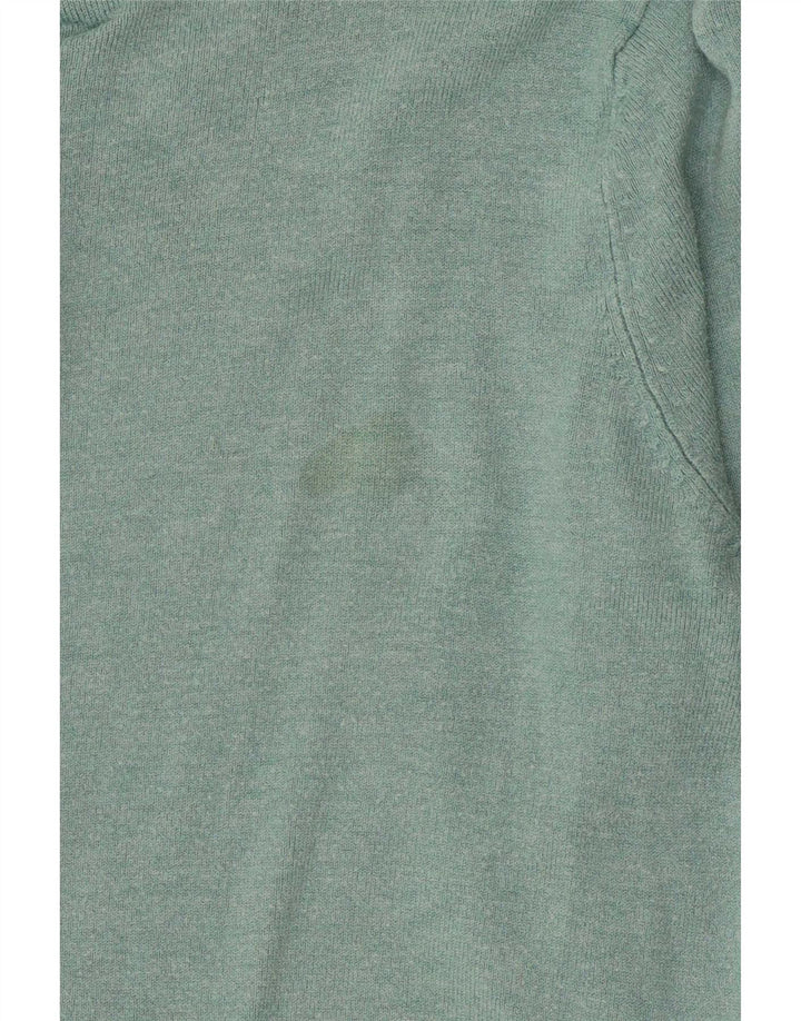 Maglione cardigan da donna Marks & Spencer UK 12 Viscosa verde medio