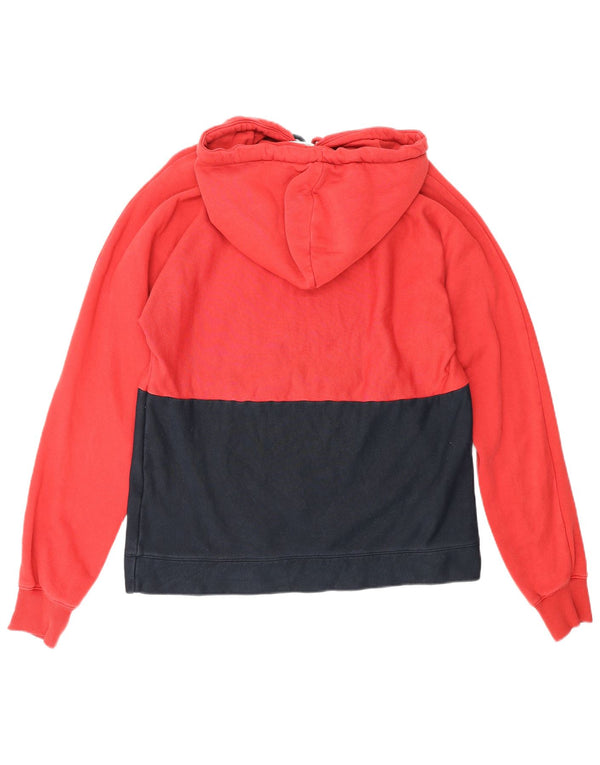 Felpa con cappuccio grafica da donna CHAMPION UK 16 Large Red Colourblock