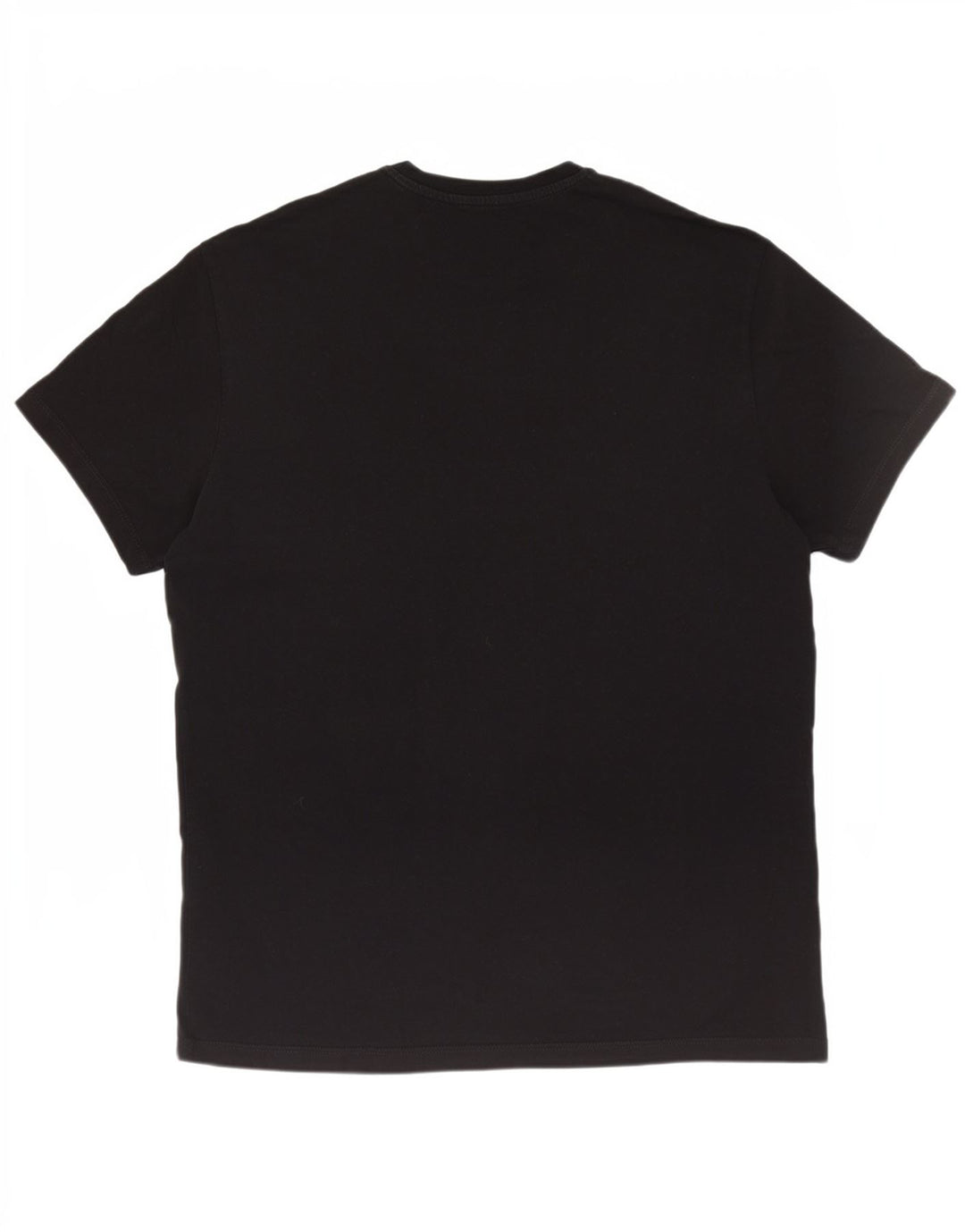Armani Exchange - T-shirt grafica regolare da uomo, piccola, nera, geometrica