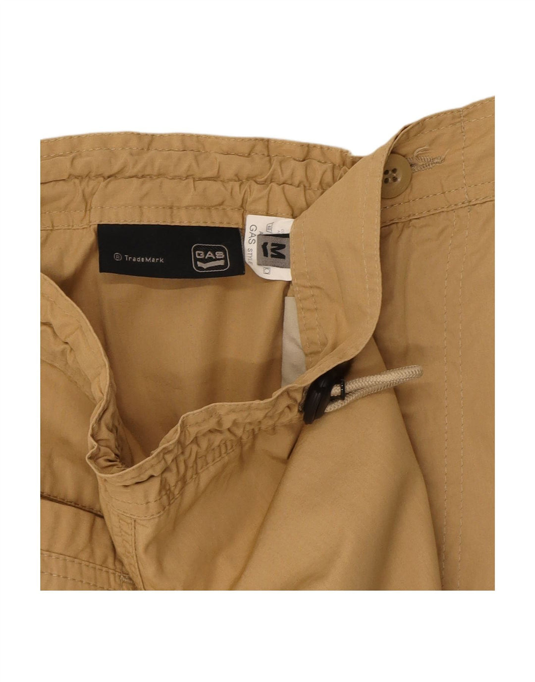 G-STAR Womens Straight Capri Trousers Medium W29 L20 Beige Cotton