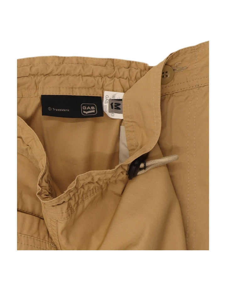 G-STAR Womens Straight Capri Trousers Medium W29 L20 Beige Cotton
