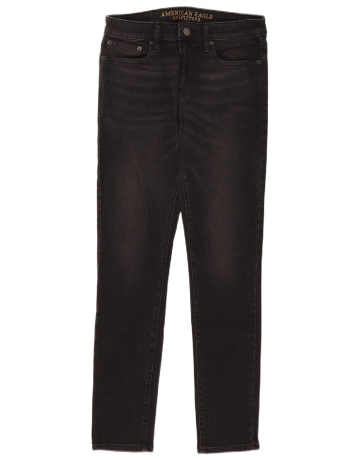 Jeans skinny da donna American Eagle W30 L30 cotone nero