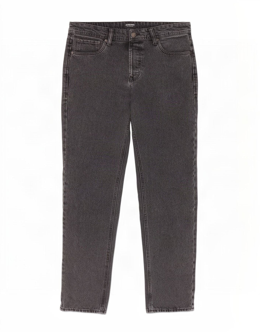 Jeans dritti da uomo Jack & Jones W32 L32 cotone grigio