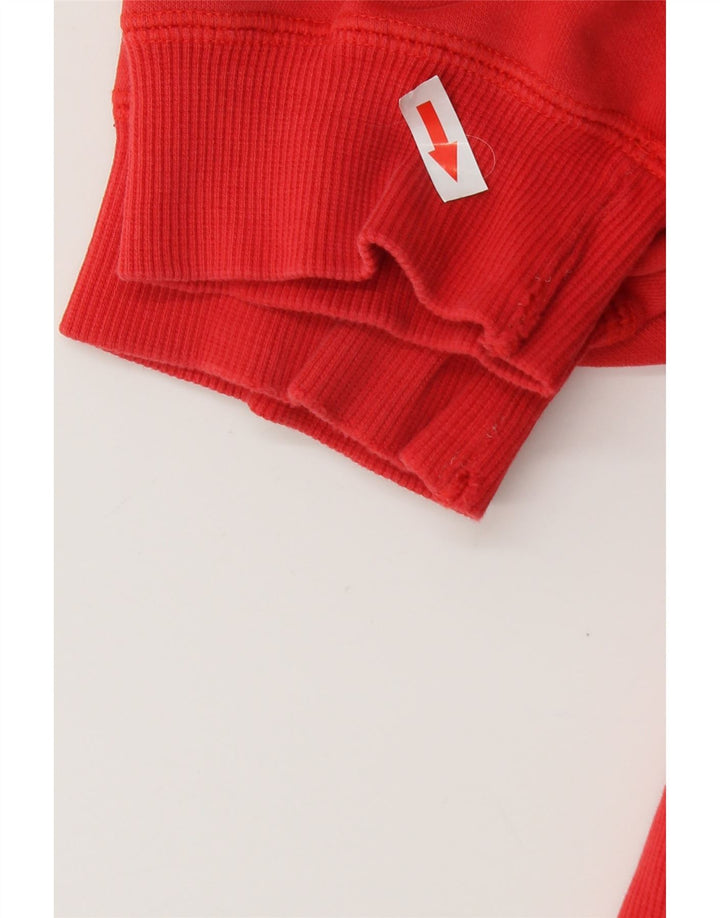 Felpa con cappuccio da uomo Puma XL rossa in cotone