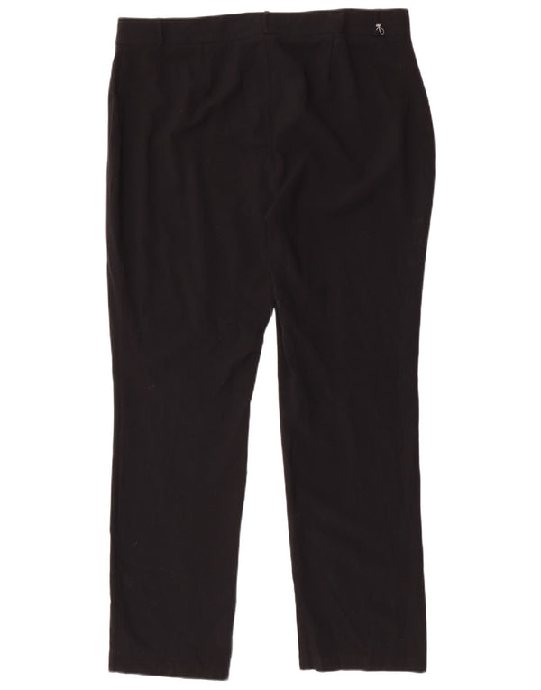 Pantaloni casual slim da donna Marks & Spencer UK 16 Large W36 L30 neri