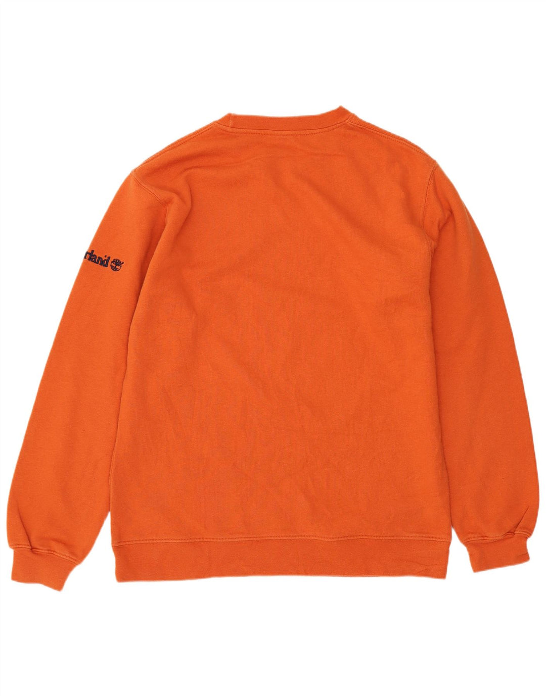 Felpa da uomo Timberland Jumper XS arancione cotone