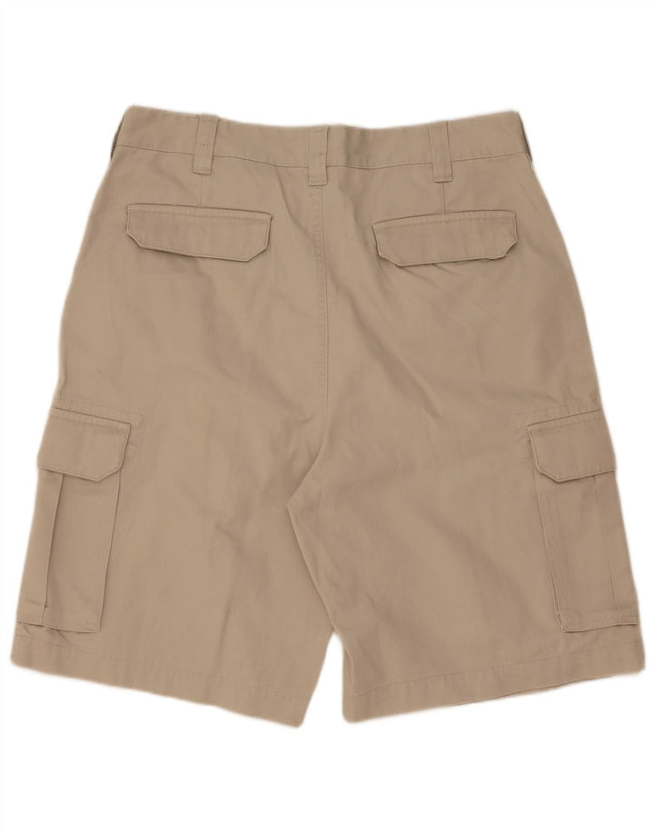 Pantaloncini cargo da uomo Tommy Hilfiger W34 Large in cotone beige