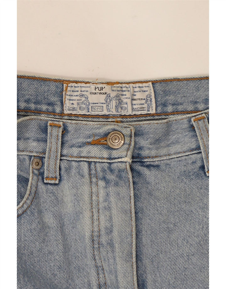 VINTAGE Womens Denim Skirt W26 Small Blue Vintage Vintage and Second-Hand Vintage from Messina Hembry 