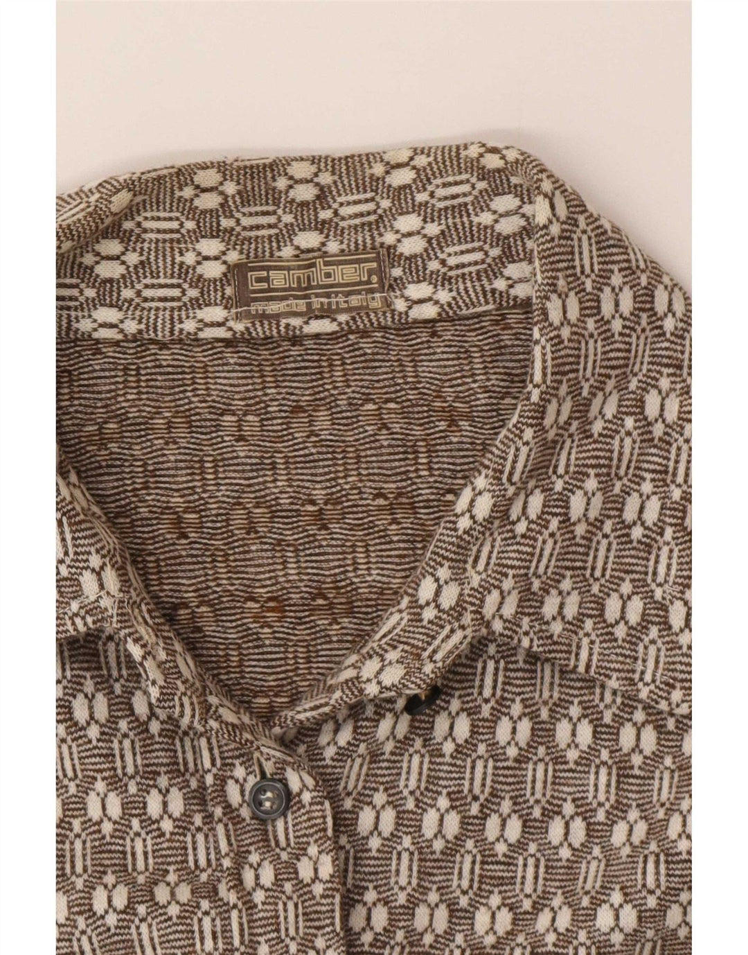 Camicia in flanella da donna Camber UK 16 Large Marrone geometrica
