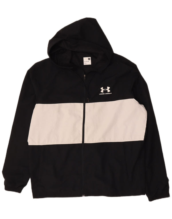 Giacca da tuta da uomo con cappuccio Under Armour XL Black Colourblock