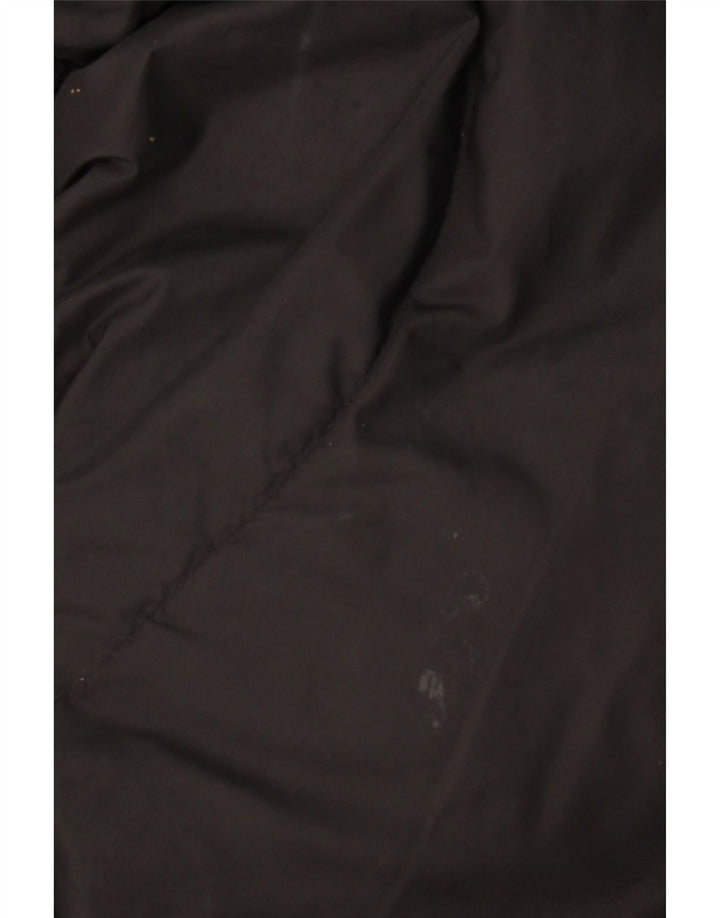 Cappotto imbottito da donna Karen Millen UK 14 Large Nero in poliammide