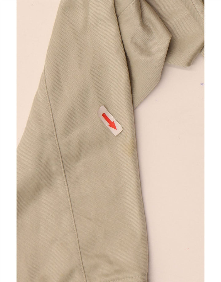 Giacca da tuta grafica da ragazzo Adidas 15-16 anni Beige Colourblock