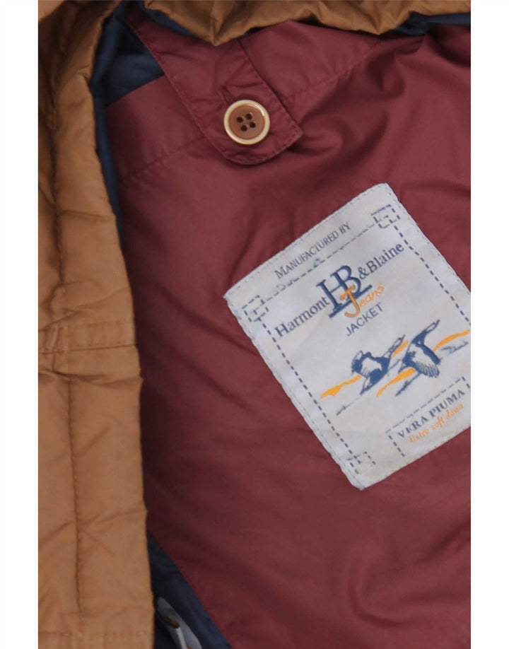 Giacca imbottita con cappuccio da uomo Harmont & Blaine UK 38 Marrone medio