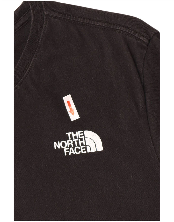 T-shirt grafica da uomo The North Face Top in cotone nero medio