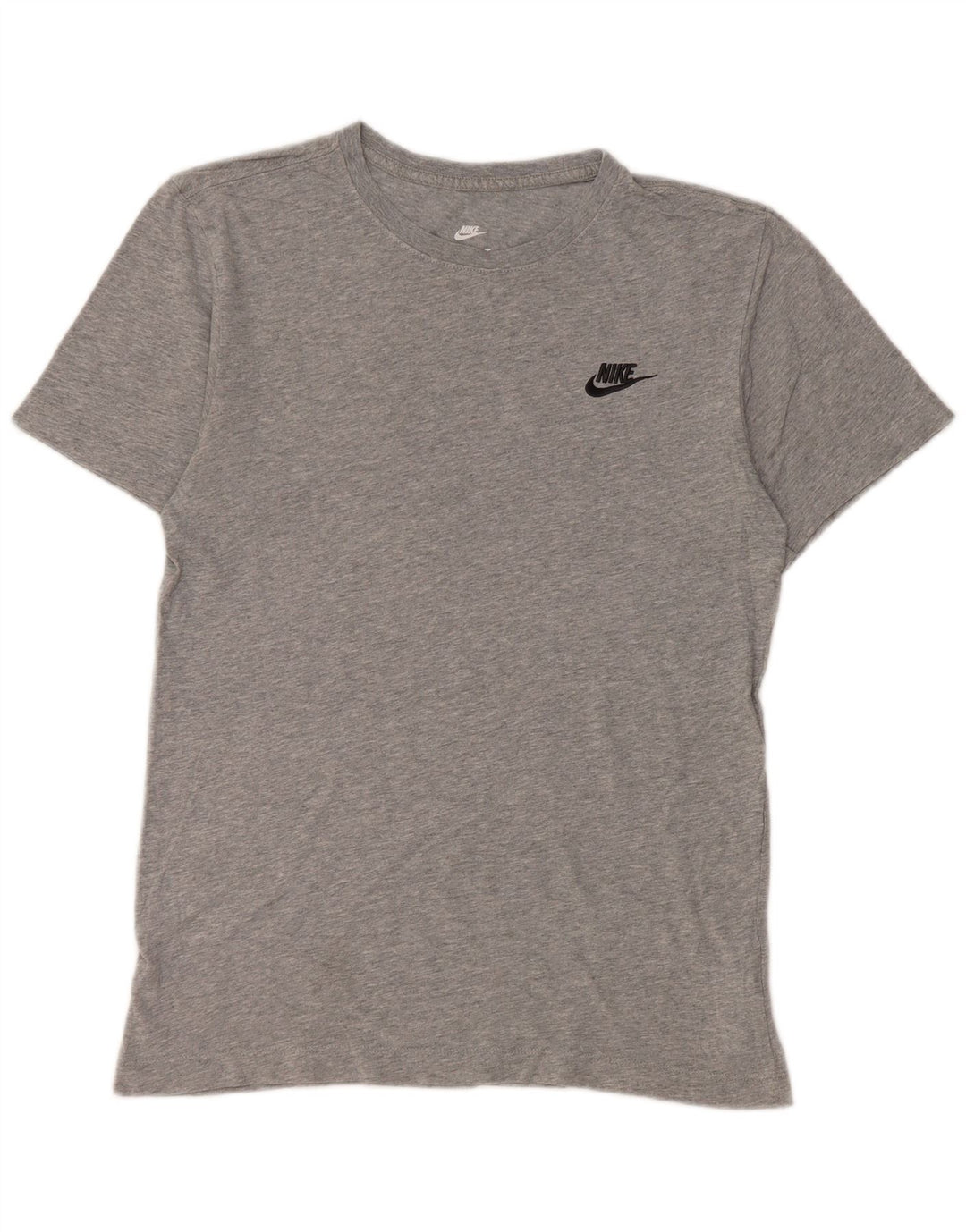 T-shirt Nike da uomo Top XS in cotone chiazzato grigio