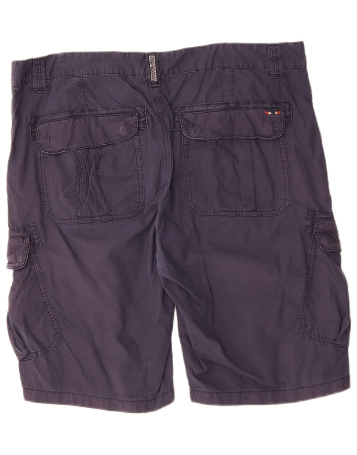 Pantaloncini cargo da uomo NAPAPIJRI W36 grandi blu navy