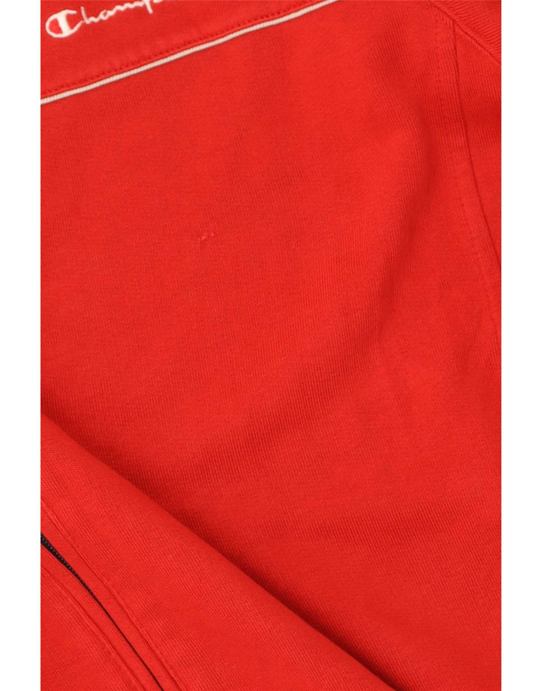 Giacca da tuta da uomo Champion, taglia grande, in cotone color block rosso