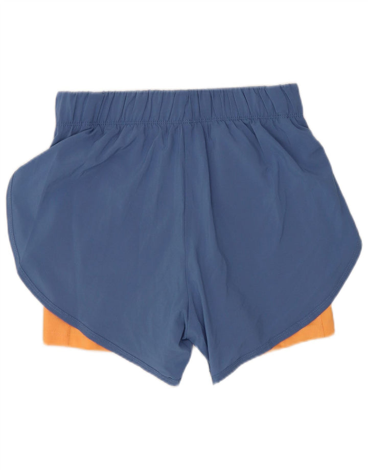 Pantaloncini sportivi Nike Dri Fit da donna UK 8 piccoli blu