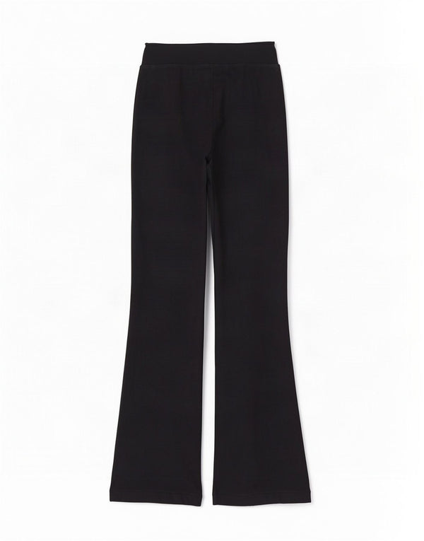 Pantaloni da tuta Nike Flare da donna UK 10 piccoli neri