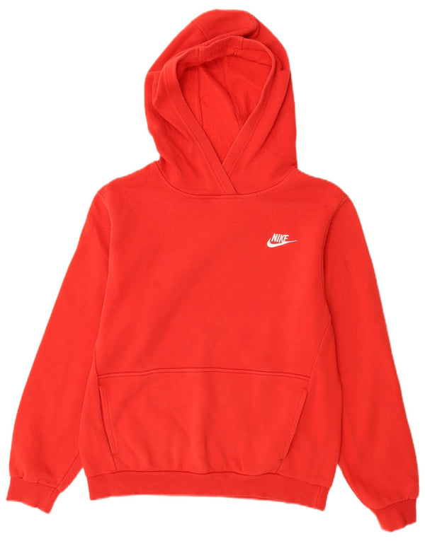 Felpa con cappuccio Nike da bambino 13-14 anni XL in cotone rosso