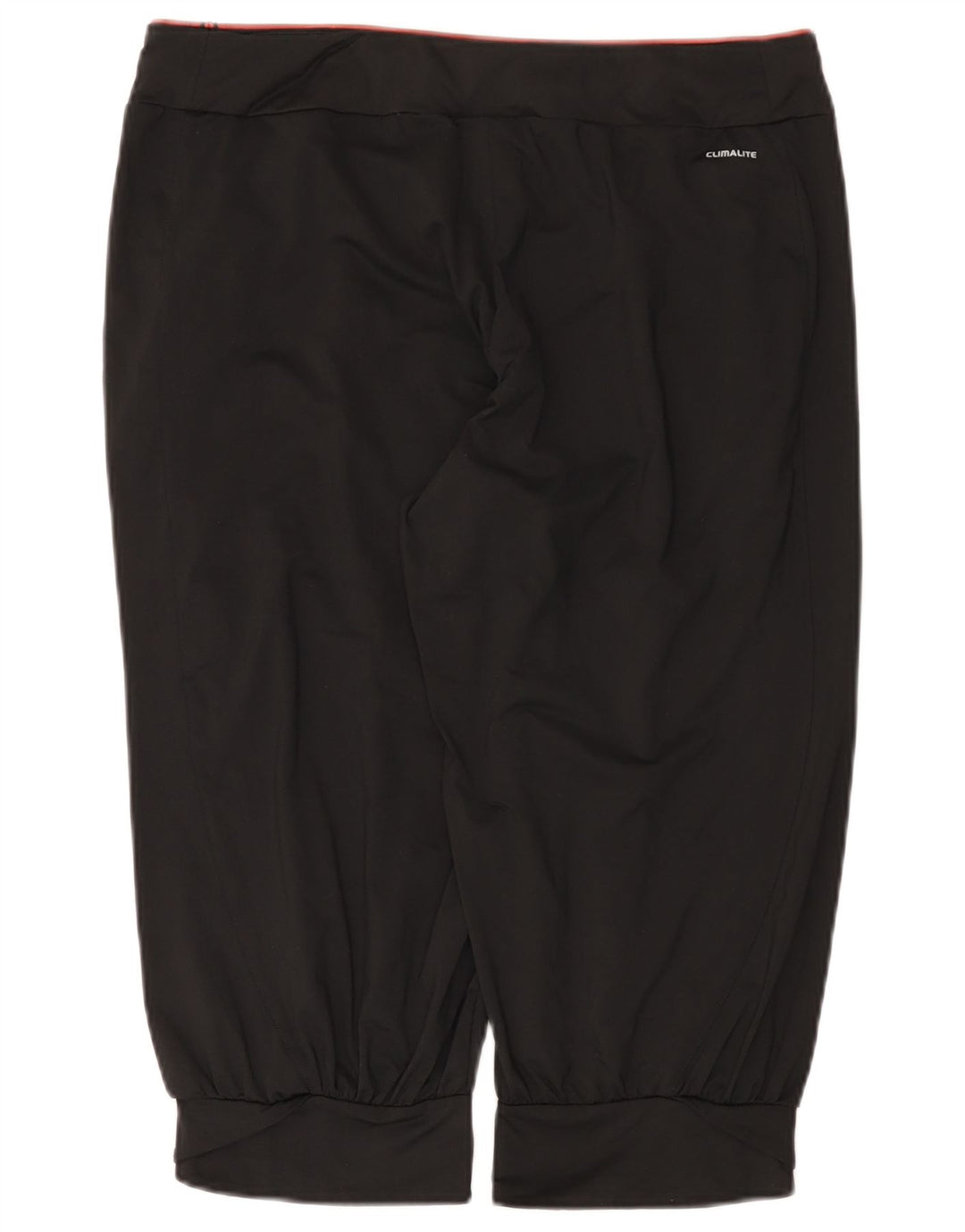 Pantaloni da tuta da donna ADIDAS Capri Joggers UK 14 Large Nero Poliestere