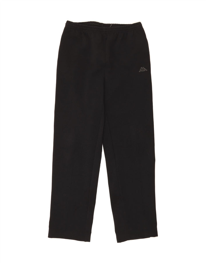 KAPPA Mens Tracksuit Trousers Large Black Polyester Vintage Kappa and Second-Hand Kappa from Messina Hembry 