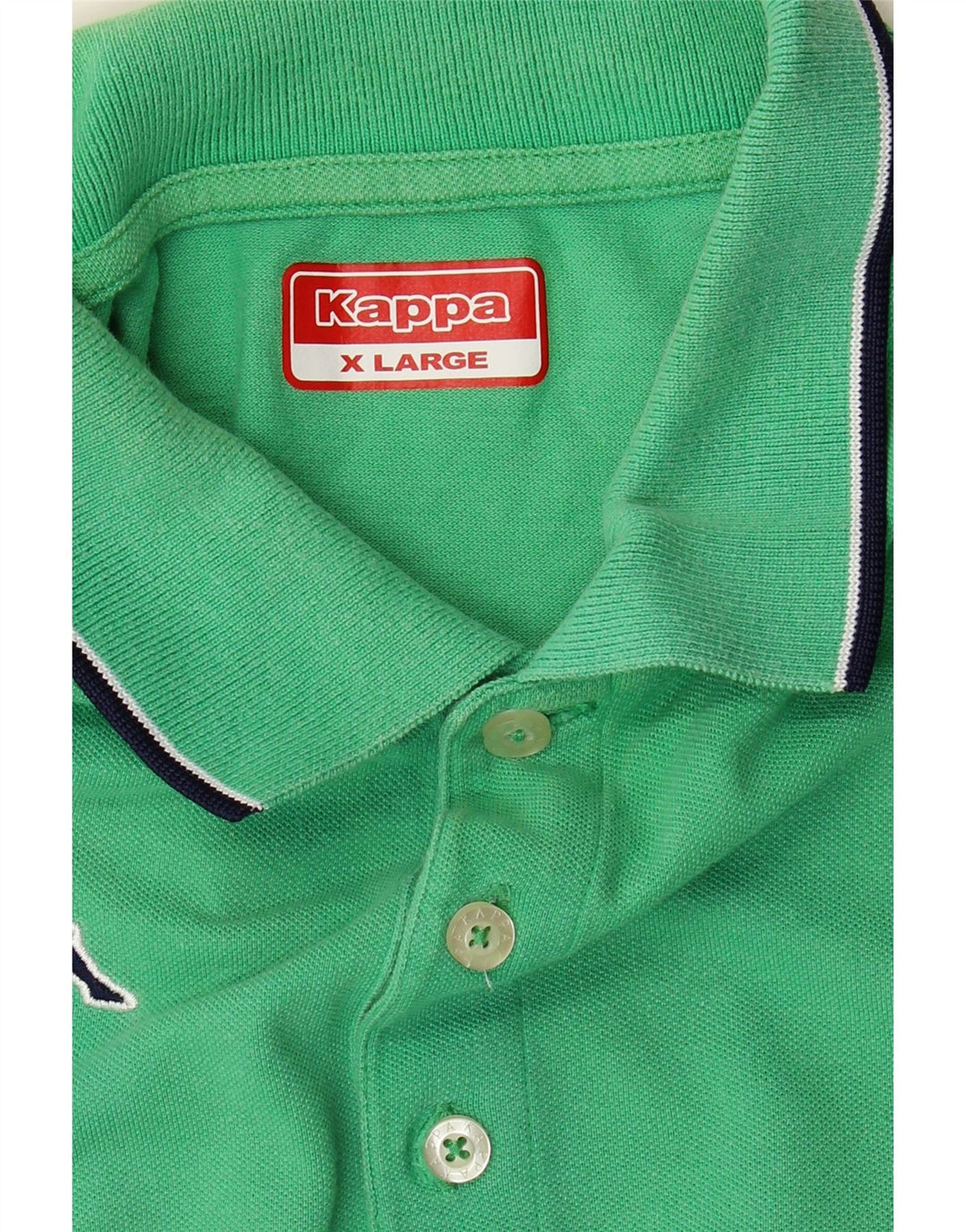 Polo Kappa da uomo XL verde