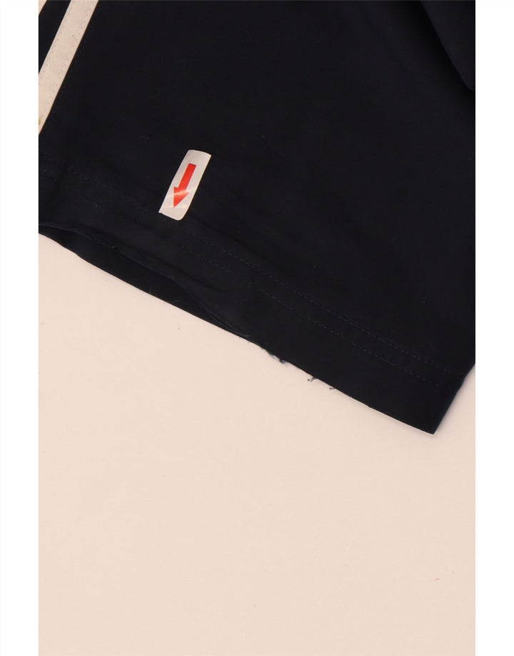 Pantaloni da tuta da uomo Adidas medi in poliestere blu navy
